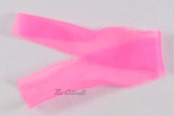 Hot Pink Chiffon Ribbon