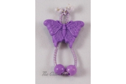 Purple Butterfly Barrette