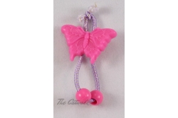 Pink Butterfly Barrette