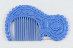 Blue Jeweled Comb